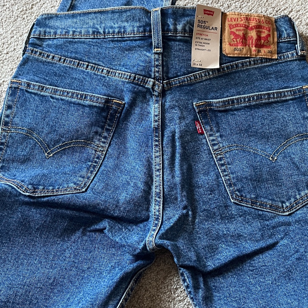 Levi’s 505 Regular Jeans 31x32 NWT - Picture 6 of 6